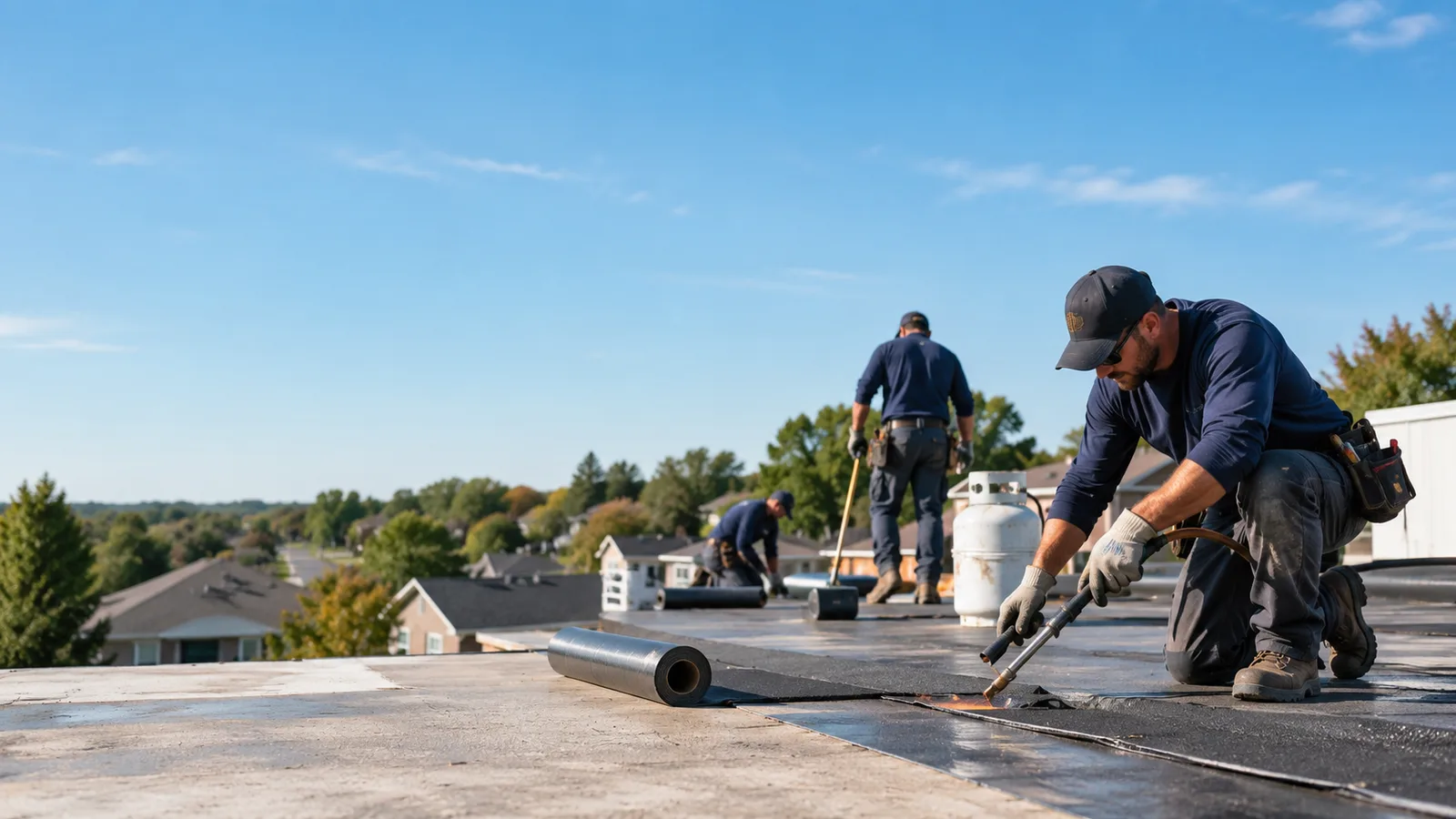 Flat Roof Leak Repair providers in Redmon, IL